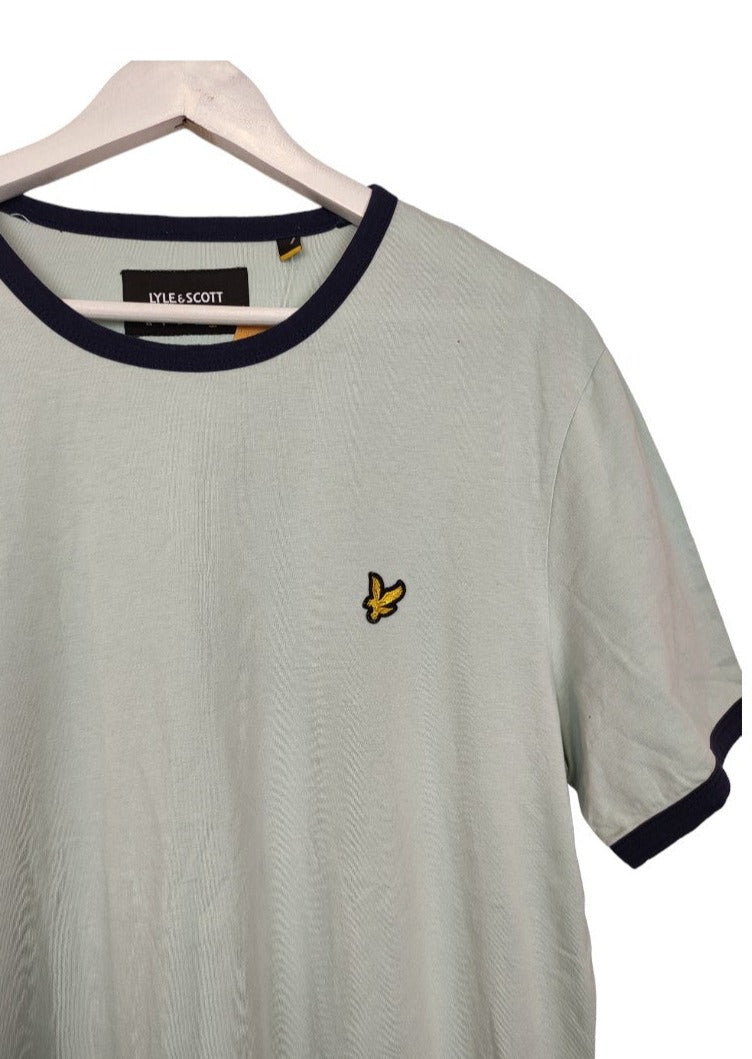 Ανδρική Μπλούζα - T-Shirt LYLE & SCOTT σε Βεραμάν Χρώμα (Medium - Large)