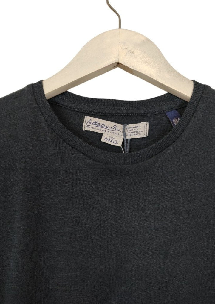 Stock, Ανδρική Μπλούζα - T-Shirt CATBALOU  σε Σκούρο Μπλε- Πετρόλ Χρώμα (Small)