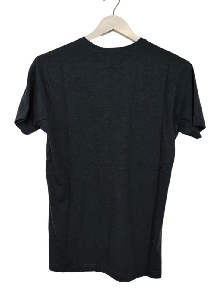 Stock, Ανδρική Μπλούζα - T-Shirt CATBALOU  σε Σκούρο Μπλε- Πετρόλ Χρώμα (Small)
