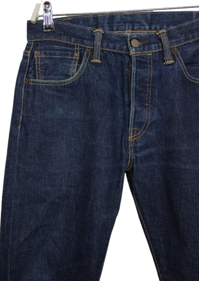 Aνδρικό Τζιν Παντελόνι LEVI'S 501 σε Μπλε Denim (No 30)