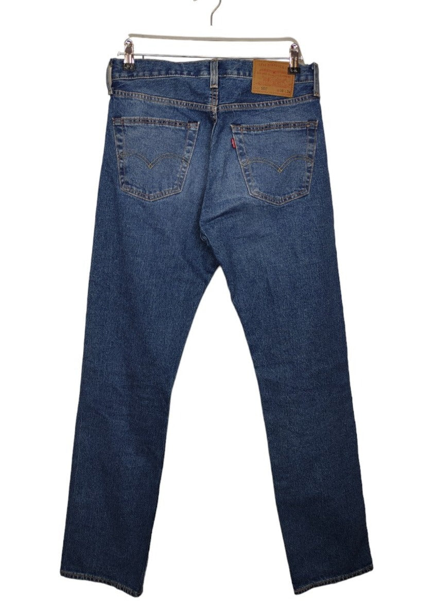 Ανδρικό Τζιν Παντελόνι LEVI'S 501 Premium σε Μπλε Denim (No 30)