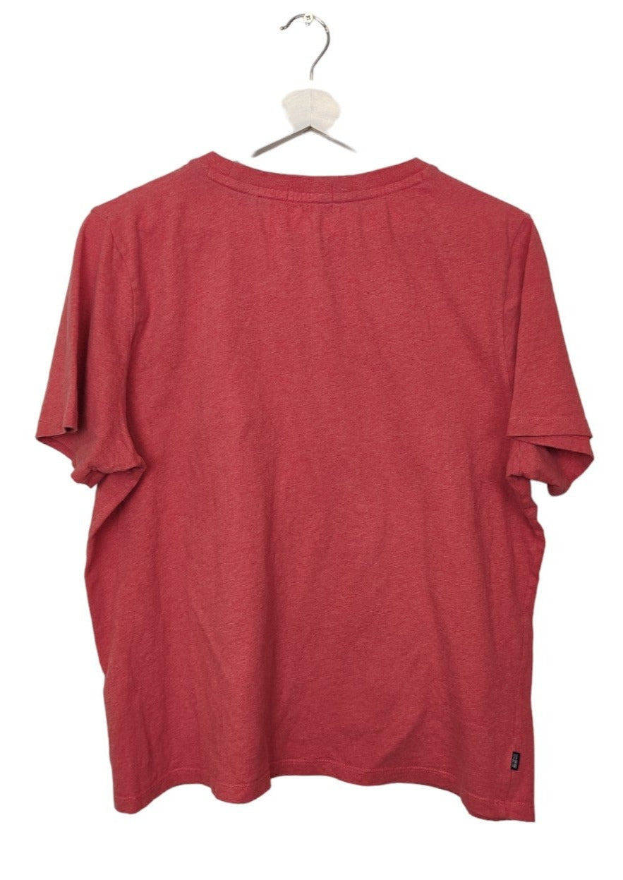 Γυναικεία Σπορ Μπλούζα - T-Shirt SUPERDRY σε Σομόν χρώμα (Large)