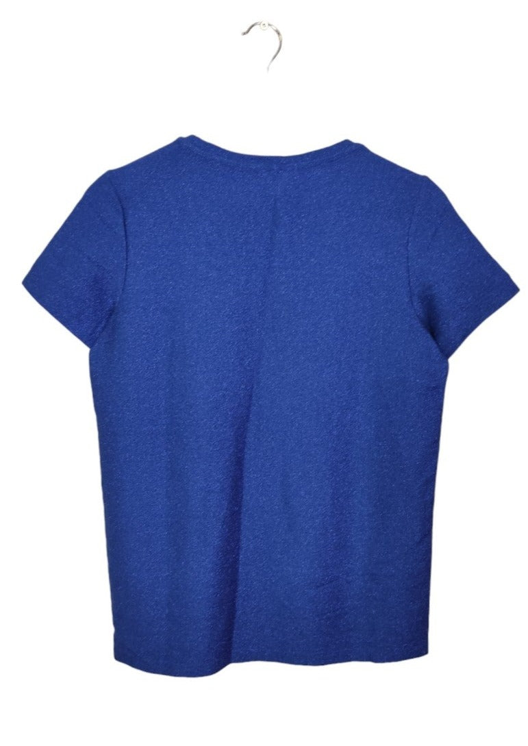 Stock, Lurex Γυναικεία Μπλούζα SCOTCH & SODA σε Μπλε Ηλεκτρίκ χρώμα (Small)