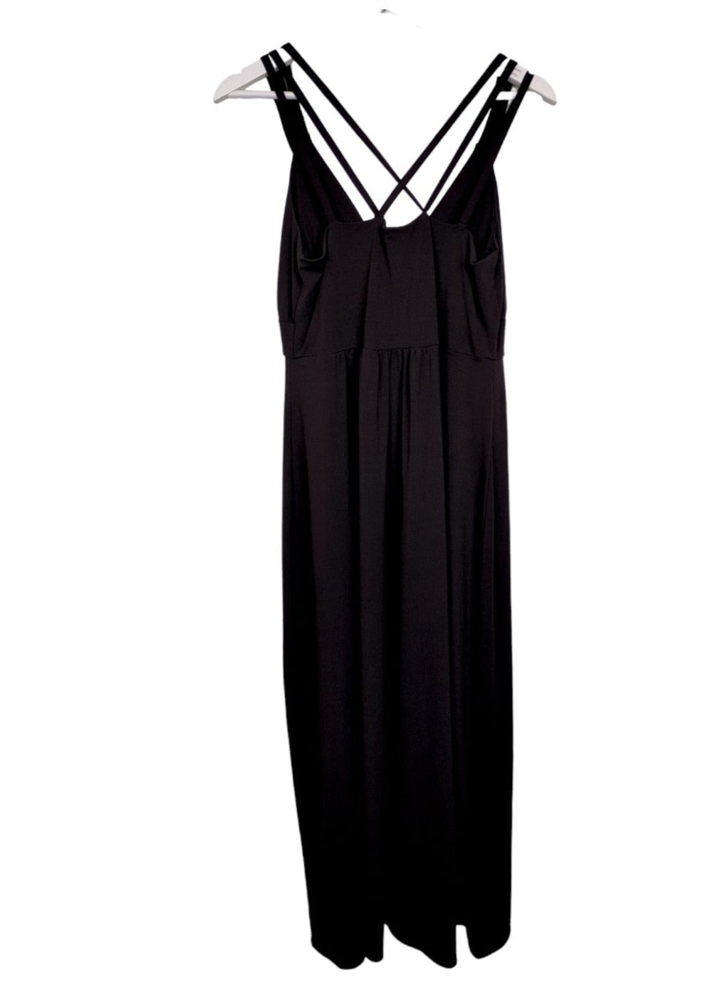 Maxi, Ελαστικό Φόρεμα KLASS COLLECTION σε Μαύρο Χρώμα (Large)