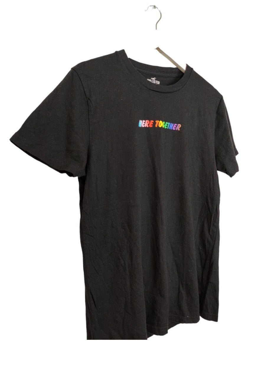 Ανδρική Μπλούζα - T- Shirt HOLLISTER σε Μαύρο χρώμα (S/M)