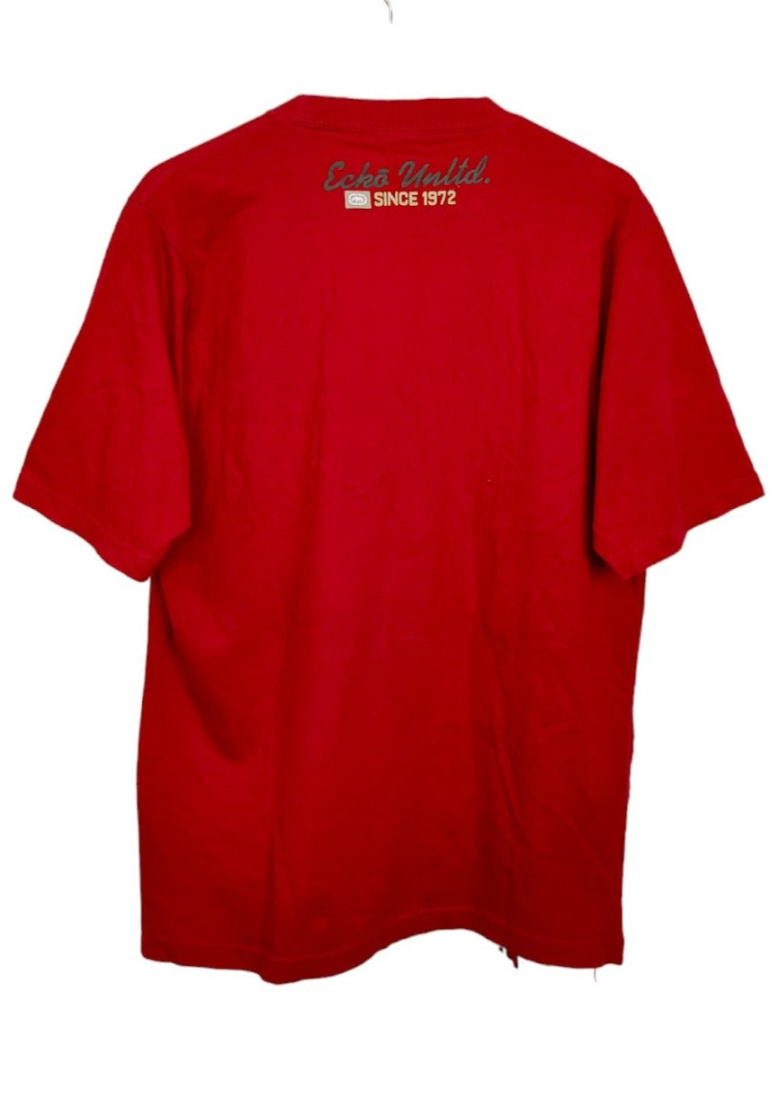 Ανδρική Μπλούζα - T- Shirt ECKP UNLTD σε Κόκκινο χρώμα (Large)