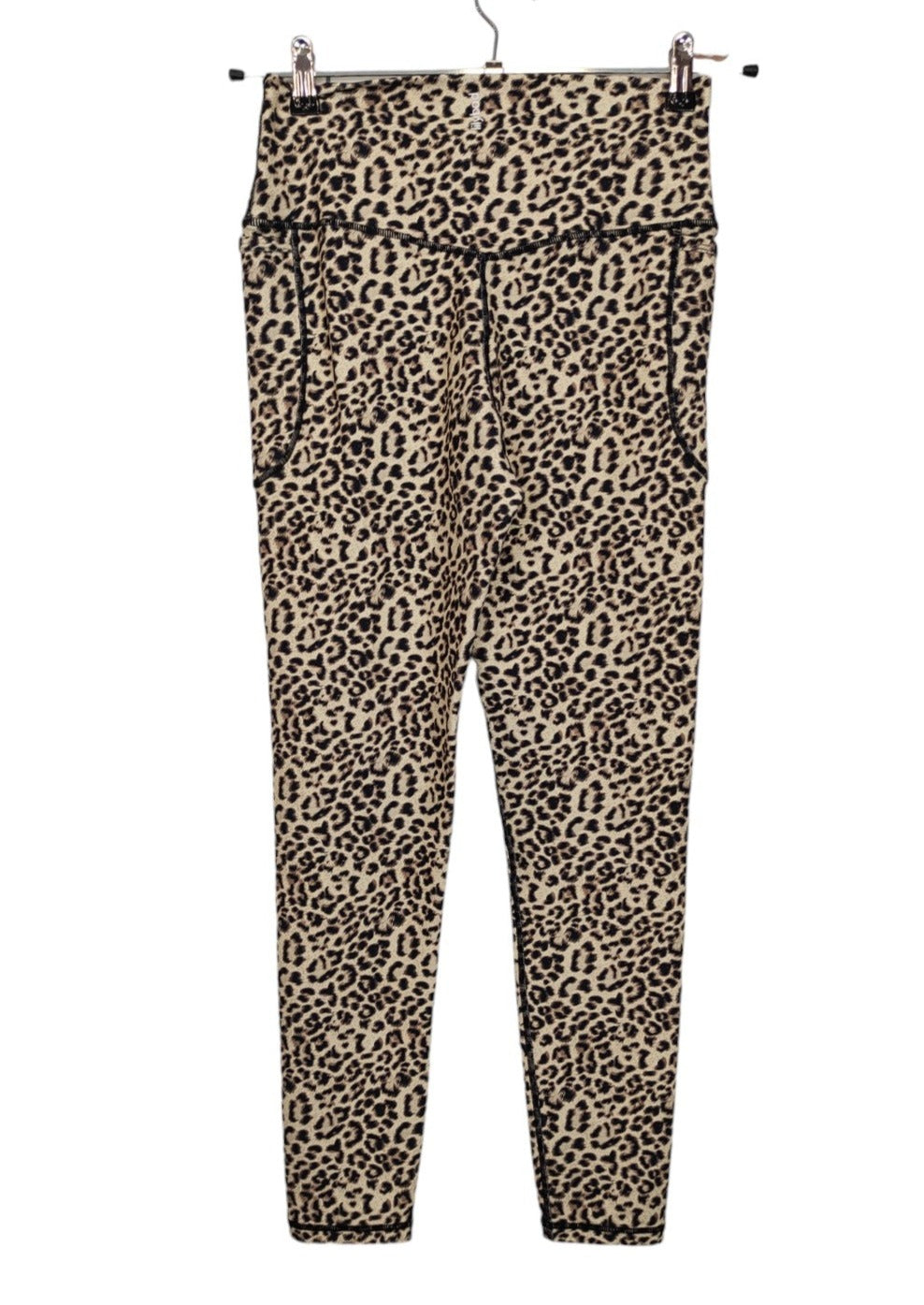 Animal Print Γυναικείο Αθλητικό Κολάν LILYBOD σε Μπεζ Χρώμα (M/L)