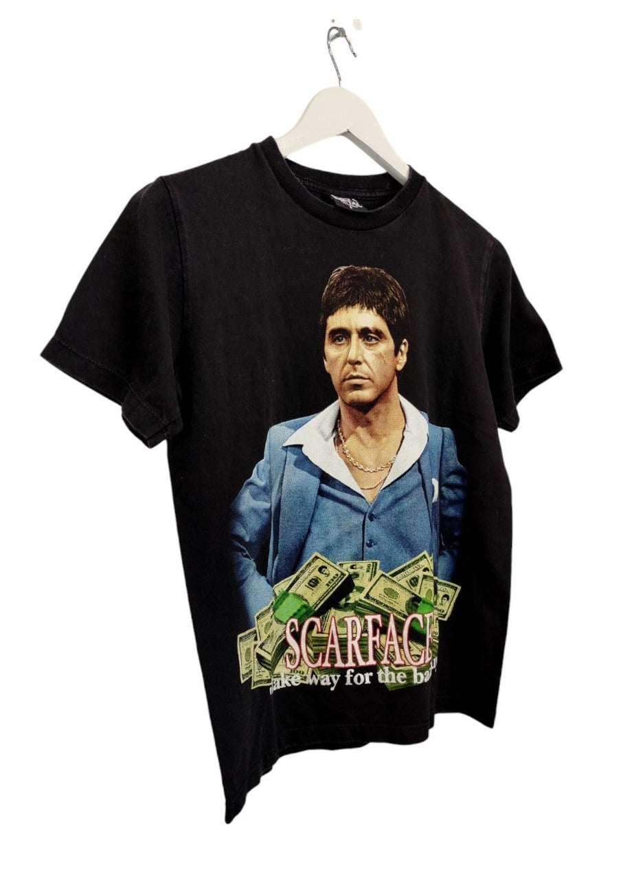 Ανδρική Μπλούζα - T- Shirt SCARFACE σε Μαύρο χρώμα (Small)