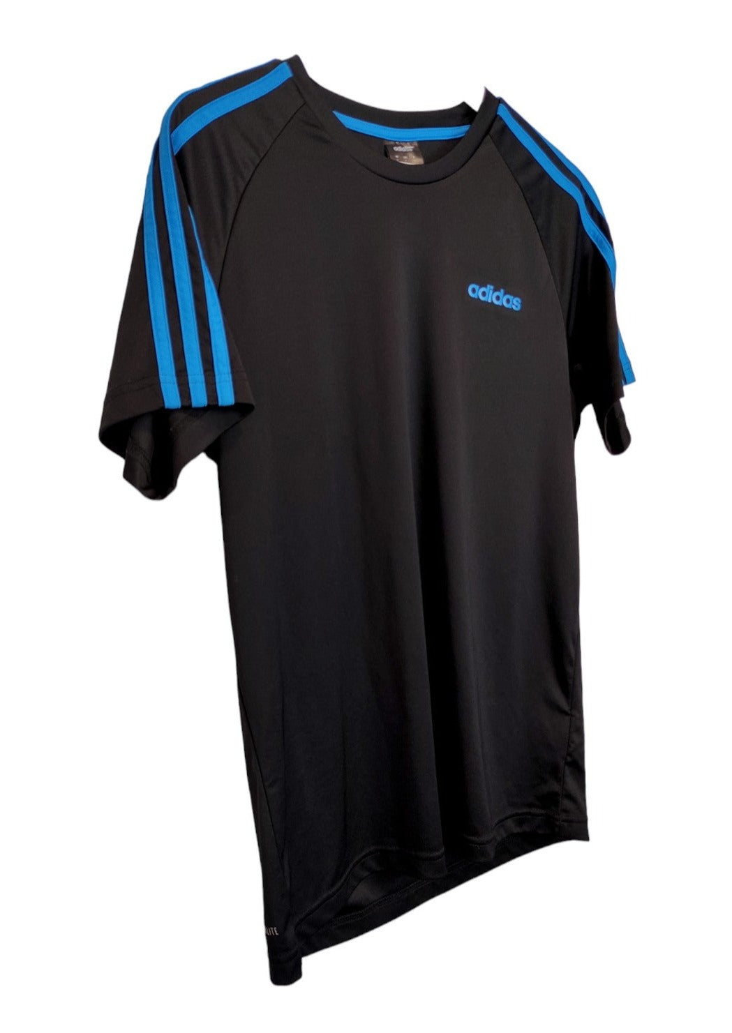 Αθλητική Ανδρική Μπλούζα - T-Shirt ADIDAS σε Μαύρο χρώμα (Medium)