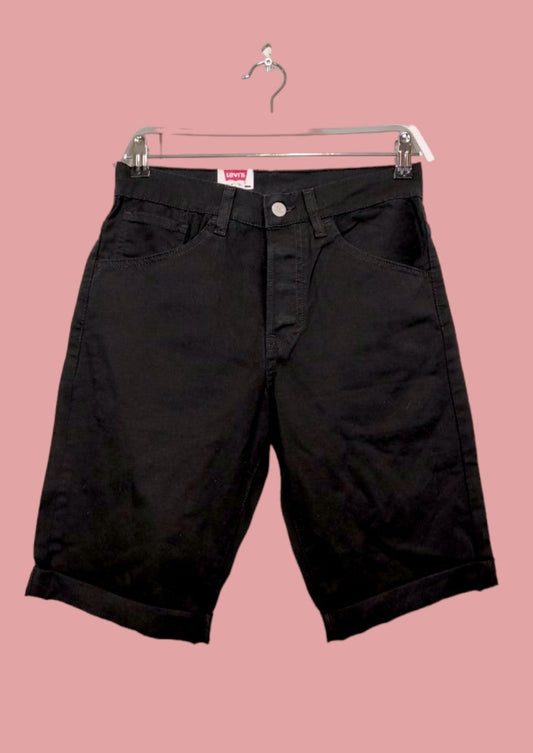 Stock, Γυναικείο Σορτς LEVI'S σε Μαύρο Χρώμα (28 - Small)