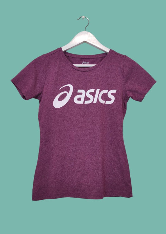 Γυναικεία Μπλούζα - T-Shirt ASICS σε Μωβ/Μελιτζανί Χρώμα (XS)