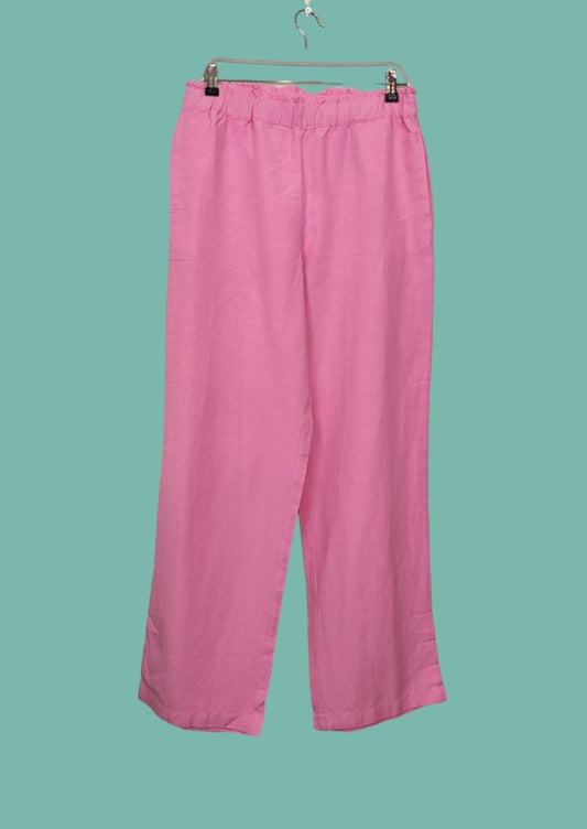 Outlet, Γυναικεία Παντελόνα VILA σε Ροζ χρώμα (Medium)