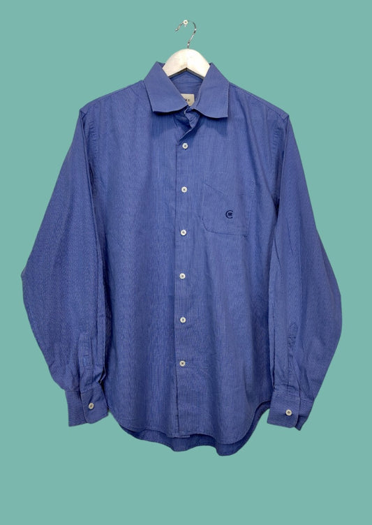 Καρό Ανδρικό Πουκάμισο CERRUTI 1881 σε Μπλε χρώμα (Large / No. 41)