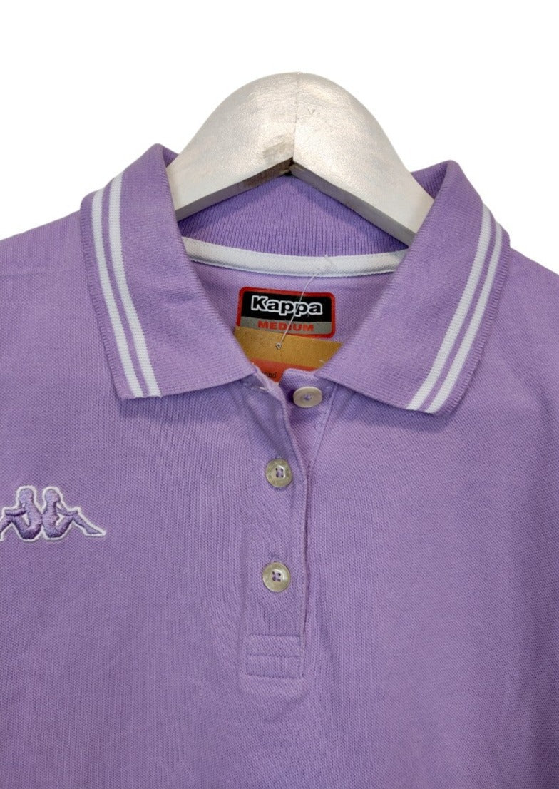Γυναικεία Μπλούζα - T-Shirt Polo Style KAPPA σε Λιλά Χρώμα (S/M)