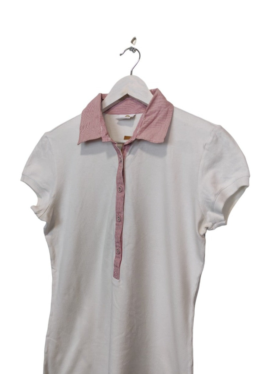 Γυναικεία Μπλούζα - T-Shirt Polo Style NORTH SAILS σε Λευκό Χρώμα (Medium)