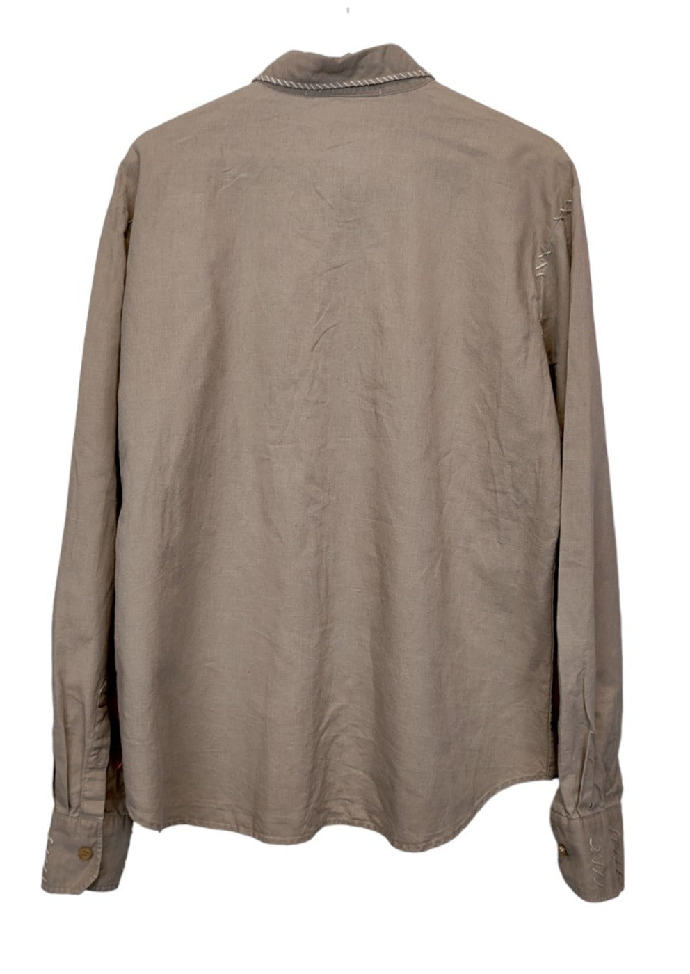 Ανδρικό Πουκάμισο ROBERTO CAVALLI σε Χρώμα της Άμμου (Medium)