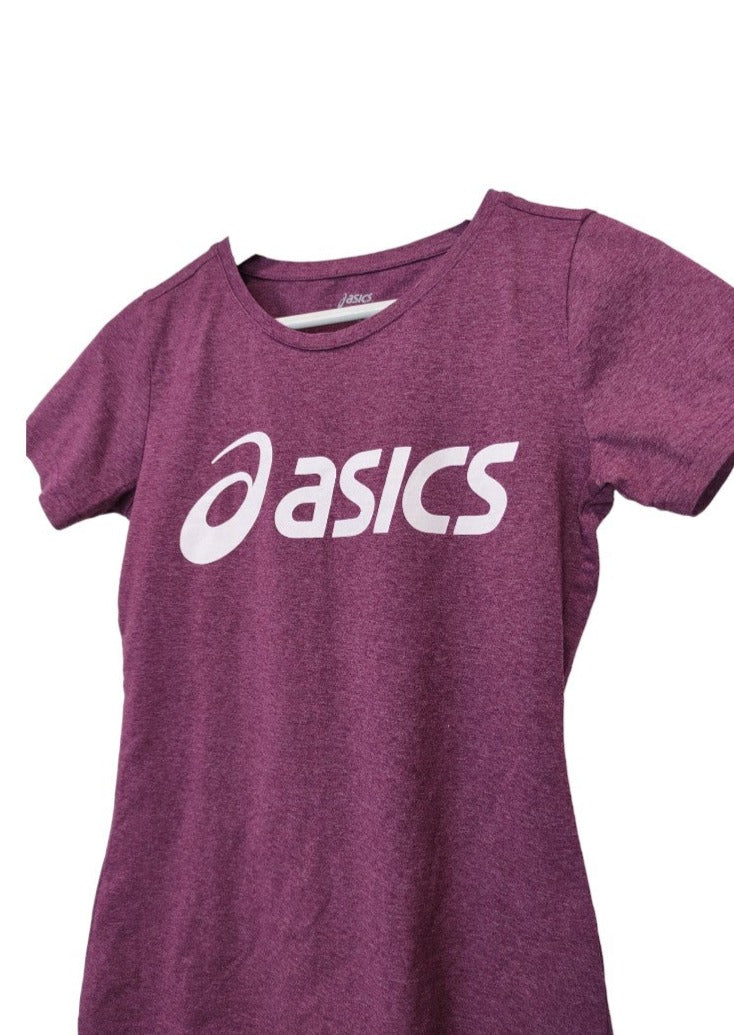 Γυναικεία Μπλούζα - T-Shirt ASICS σε Μωβ/Μελιτζανί Χρώμα (XS)