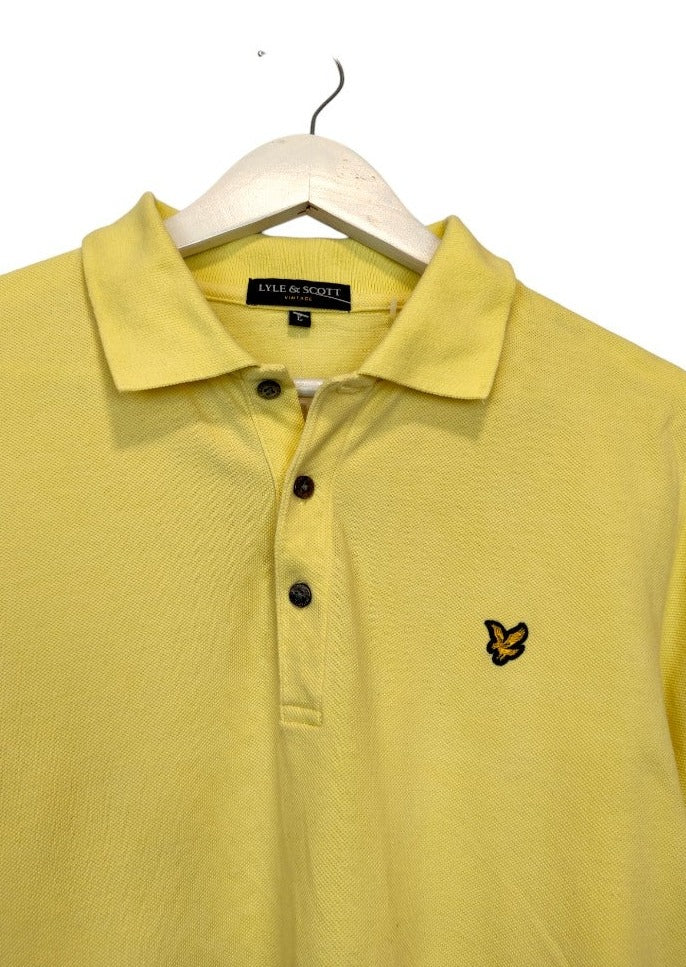 Ανδρική, Kοντομάνικη Μπλούζα -T-Shirt LYLE&SCOTT σε Κίτρινο χρώμα (Medium)