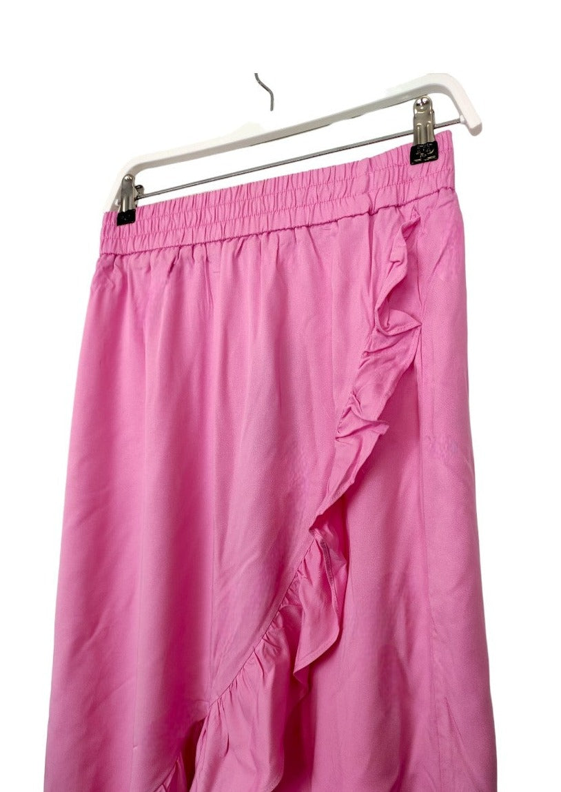 Stock, Maxi Φούστα VILA σε Ροζ Χρώμα (Medium-38)