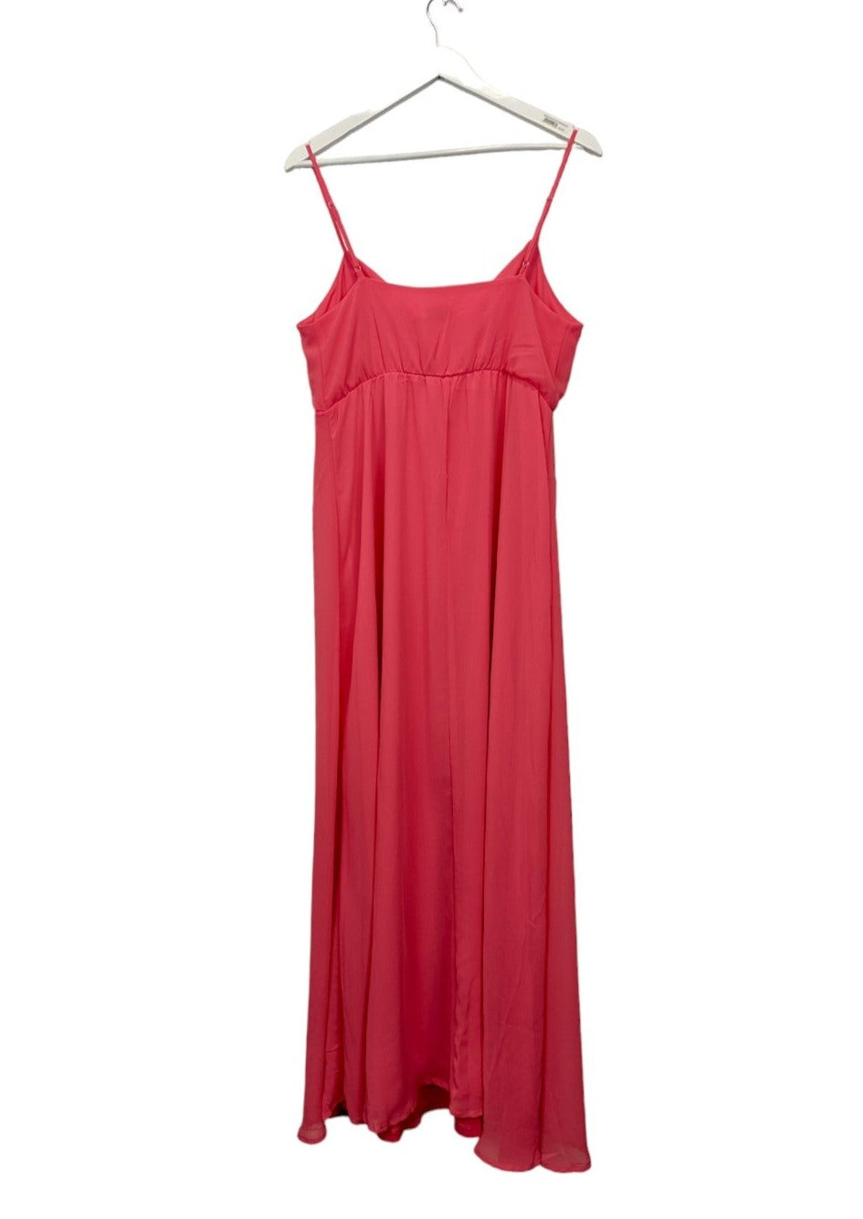 Outlet, Maxi Φόρεμα VILA σε Ροδακινί χρώμα (Large)