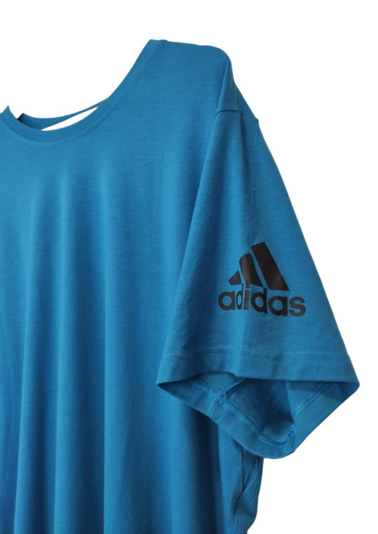 Αθλητική Ανδρική Μπλούζα - T-Shirt ADIDAS σε Μπλε χρώμα (2XL)