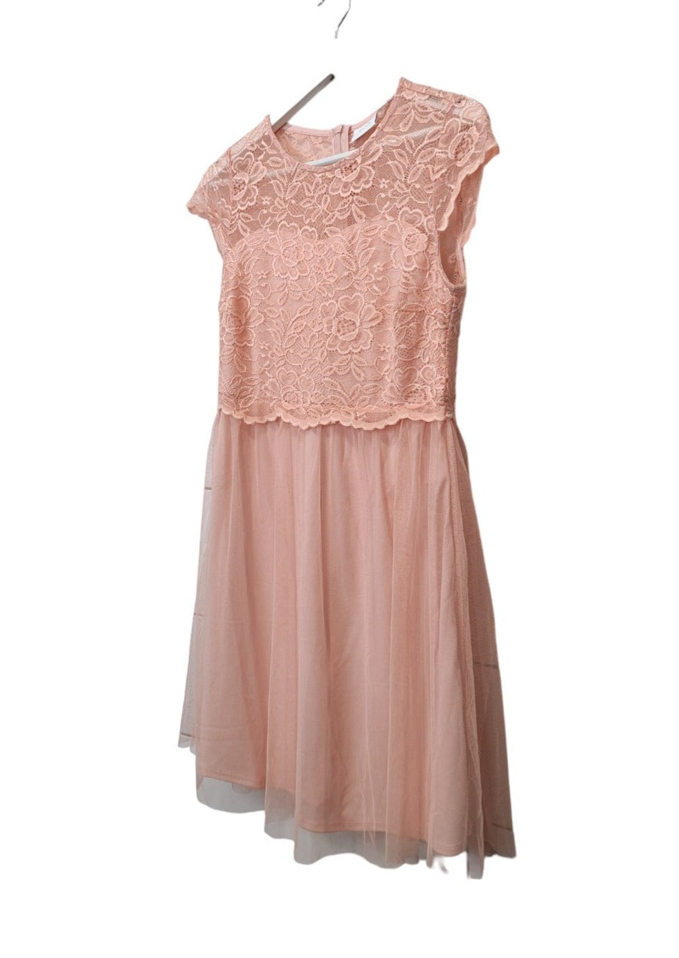 Outlet, Μίνι Φόρεμα VILA σε Dirty Pink (M-No40)