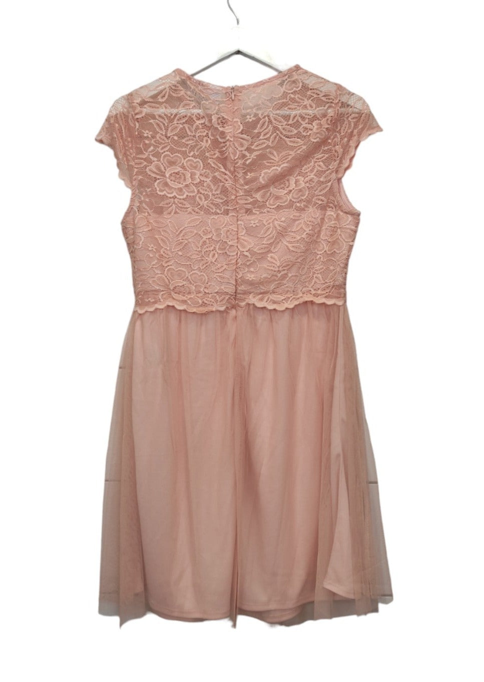 Outlet, Μίνι Φόρεμα VILA σε Dirty Pink (M-No40)