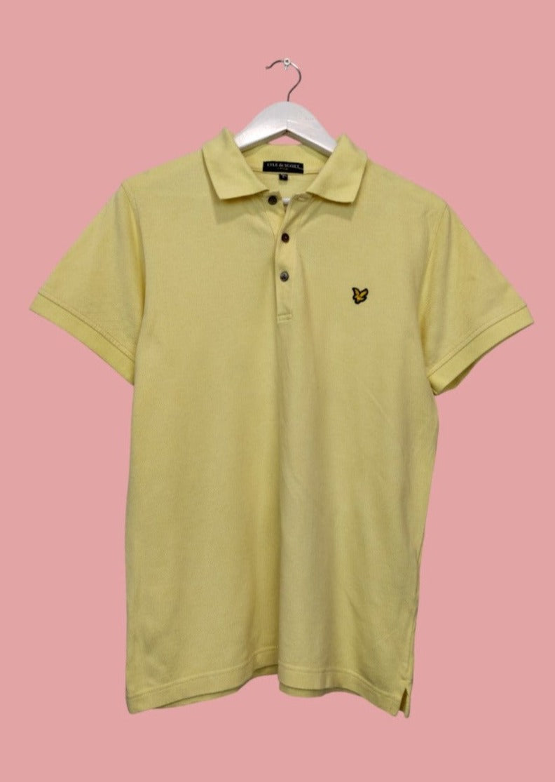 Ανδρική, Kοντομάνικη Μπλούζα -T-Shirt LYLE&SCOTT σε Κίτρινο χρώμα (Medium)