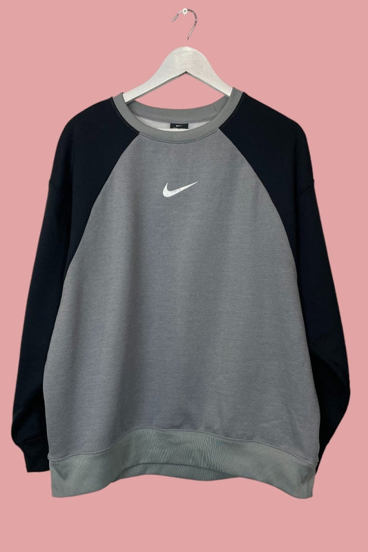 Ανδρική Φούτερ Μπλούζα NIKE σε Γκρι χρώμα (Medium)