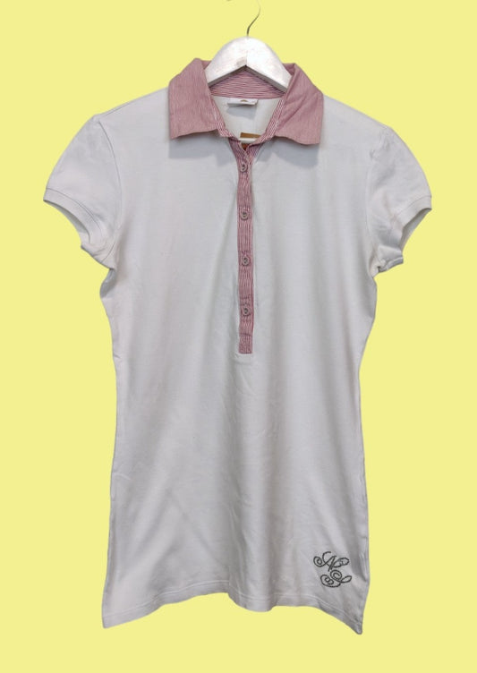 Γυναικεία Μπλούζα - T-Shirt Polo Style NORTH SAILS σε Λευκό Χρώμα (Medium)