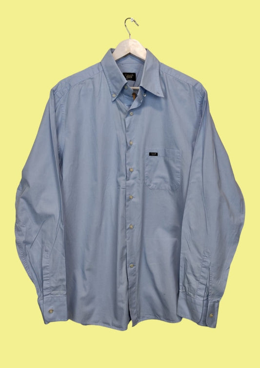 Ανδρικό Πουκάμισο CAVALLI RACE σε Γαλάζιο χρώμα (Large)