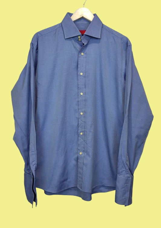 Ανδρικό Πουκάμισο UNGARO PARIS σε Γαλάζιο χρώμα (Large)