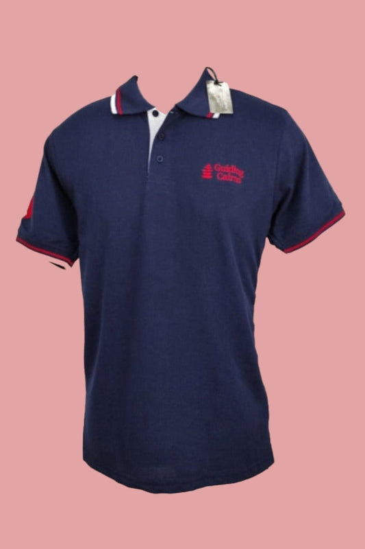 Stock Ανδρικό POLO Τ-shirt GUIDING CAIRNS σε Μπλε χρώμα