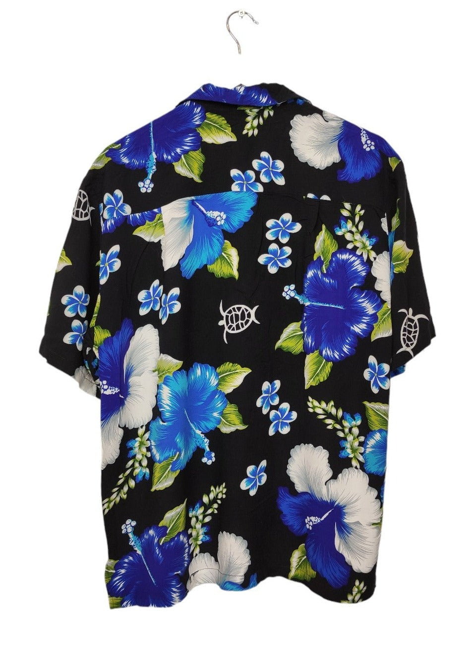 Hawaiian Ανδρικό Πουκάμισο STEVEN WEAR σε Μαύρο χρώμα (Large)