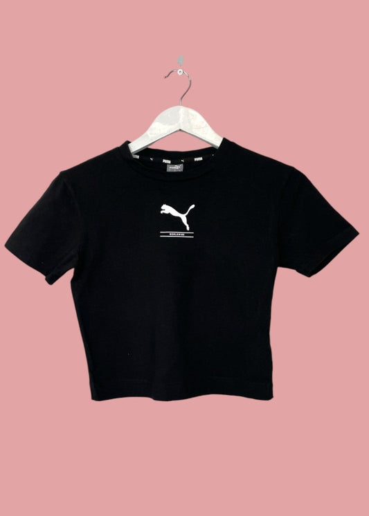 Γυναικεία Μπλούζα - T-Shirt PUMA σε Μαύρο Χρώμα (Small)