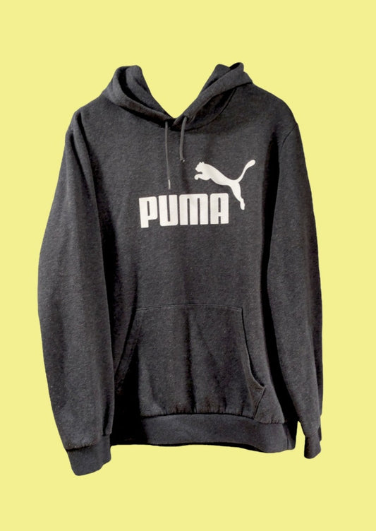 Ανδρική Φούτερ Μπλούζα PUMA σε Γκρι Χρώμα (Large)