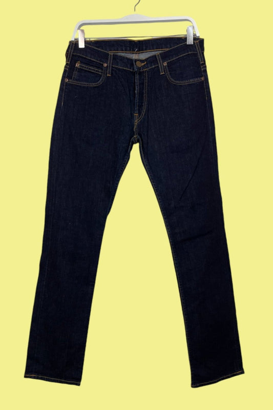 Γυναικείο Tζιν Παντελόνι LEE σε Σκούρο Μπλε Χρώμα (Νο32)