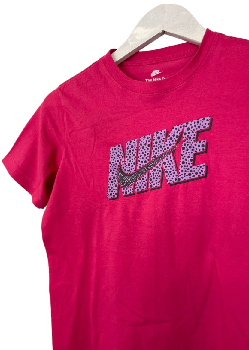 Γυναικεία Μπλούζα - T-Shirt NIKE σε Φούξια (Small)