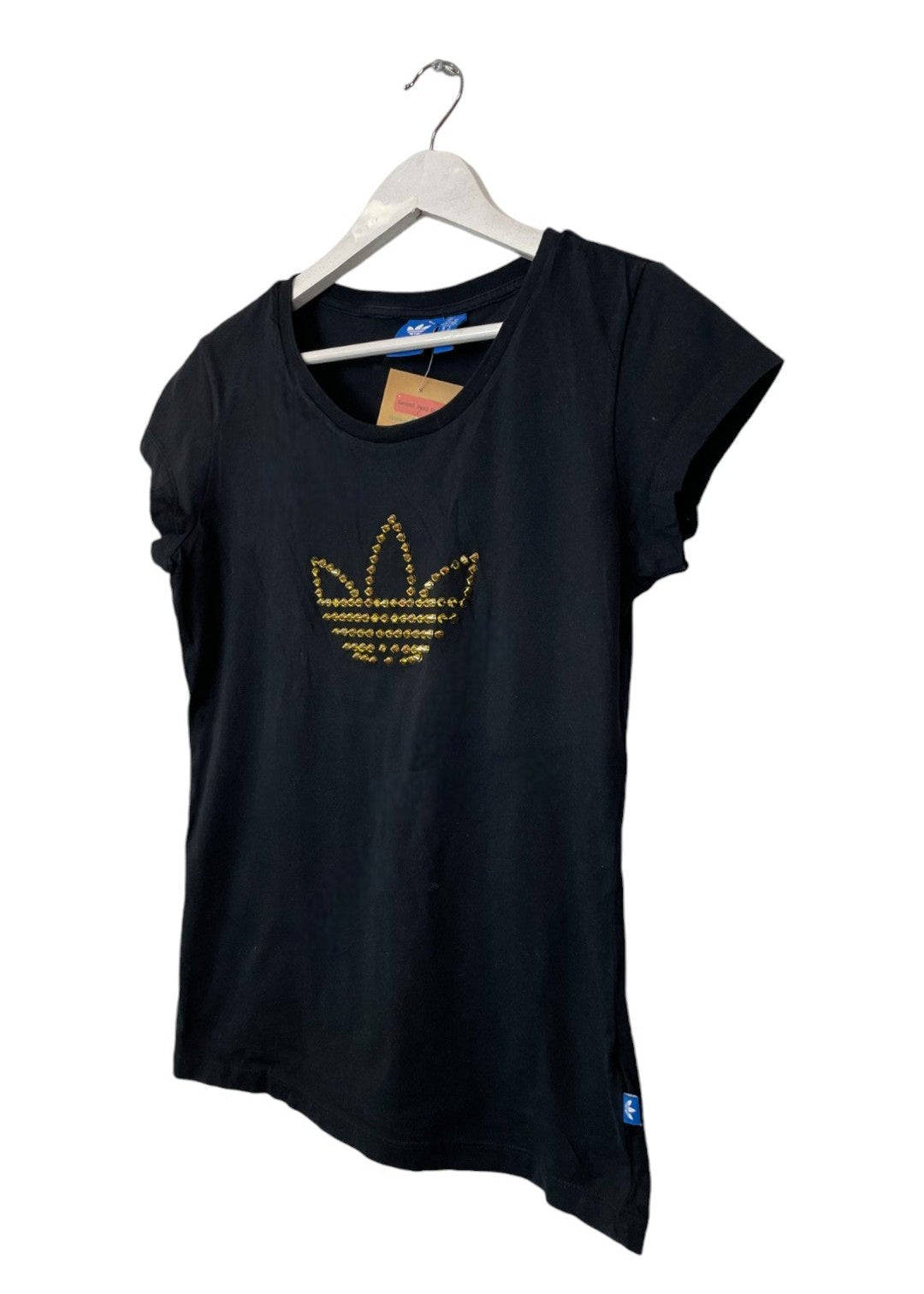 Γυναικεία Μπλούζα - T-Shirt ADIDAS σε Μαύρο Χρώμα (Small)