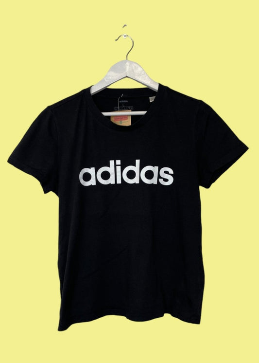 Γυναικεία Μπλούζα - T-Shirt ADIDAS σε Μαύρο Χρώμα (Medium)