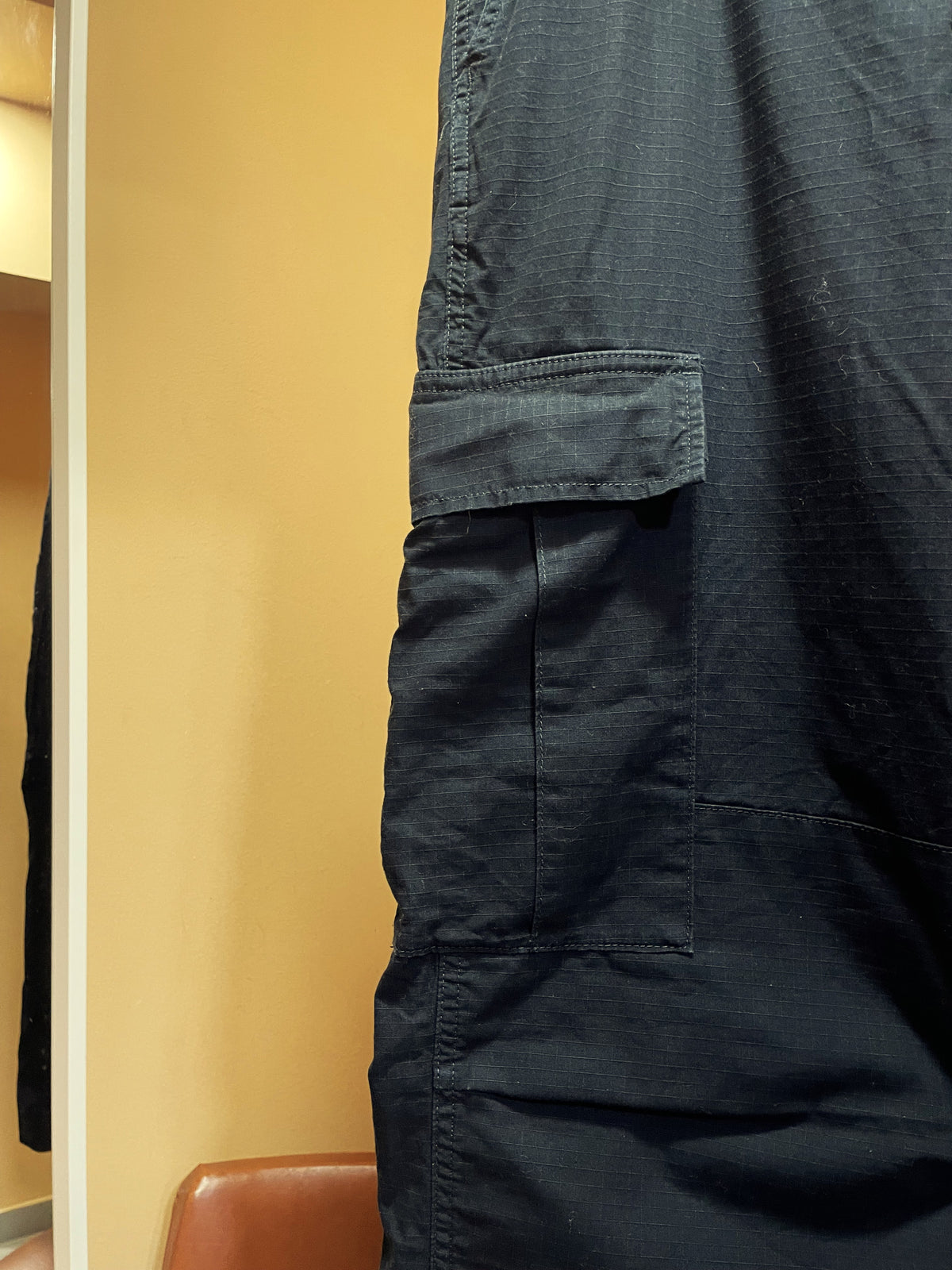 Cargo Aνδρικό Παντελόνι CARHARTT σε Blue Black χρώμα (No36)