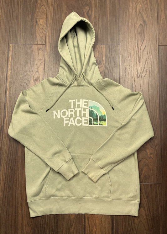 Γυναικεία Φούτερ Μπλούζα/Hoodie THE NORTH FACE σε Ανοιχτό Λαδί (Άνετο M)