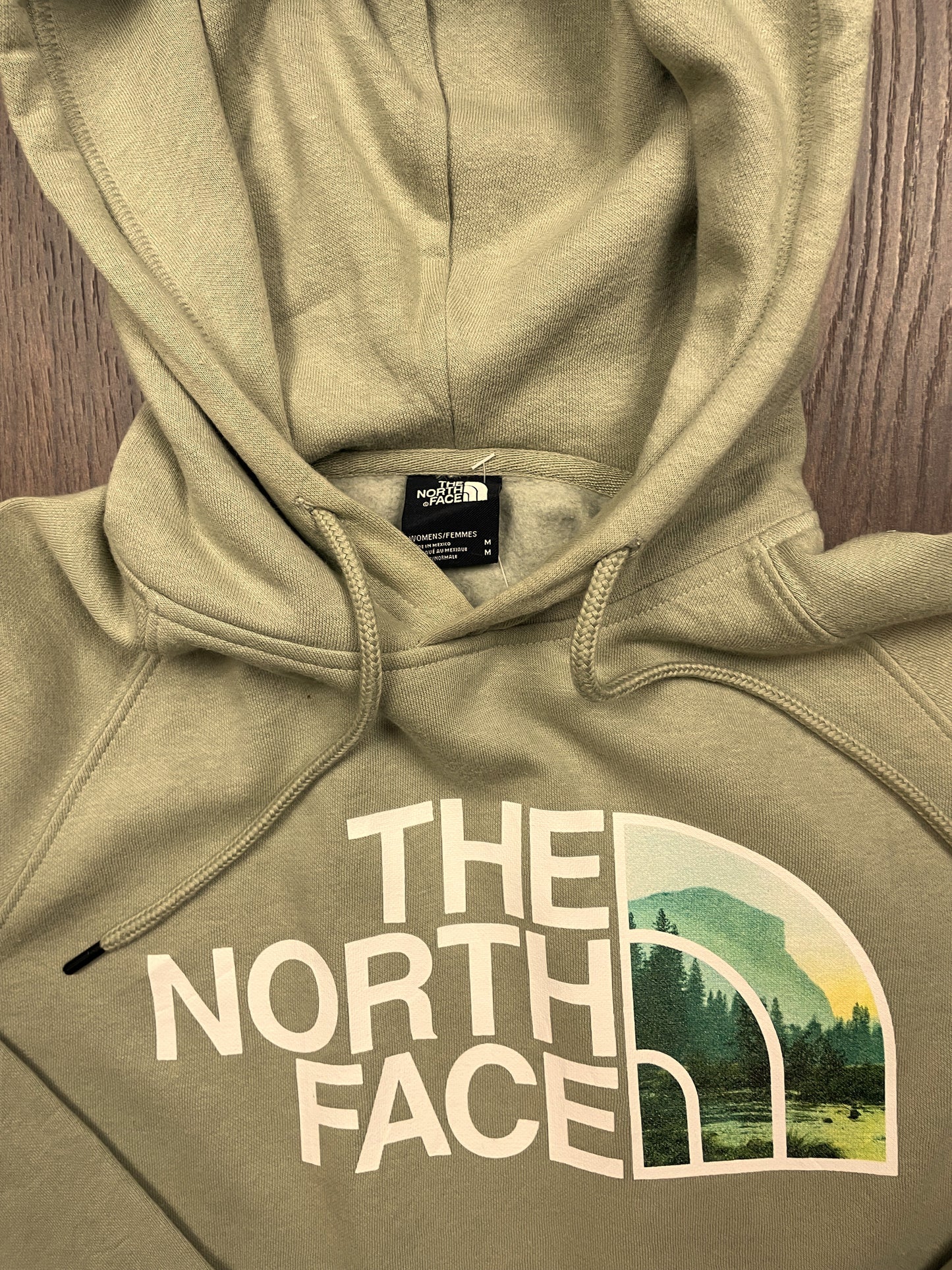 Γυναικεία Φούτερ Μπλούζα/Hoodie THE NORTH FACE σε Ανοιχτό Λαδί (Άνετο M)