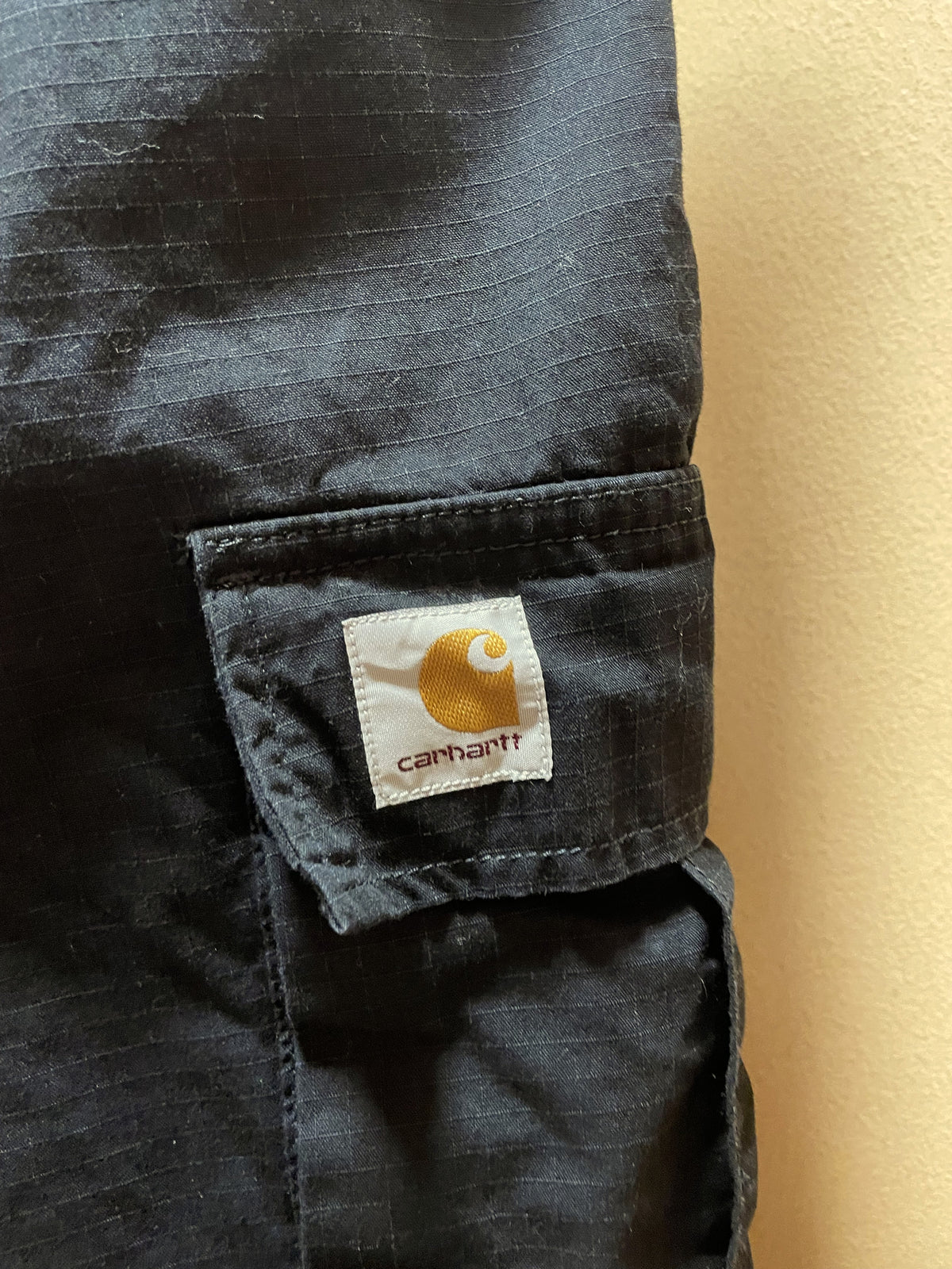 Cargo Aνδρικό Παντελόνι CARHARTT σε Blue Black χρώμα (No36)