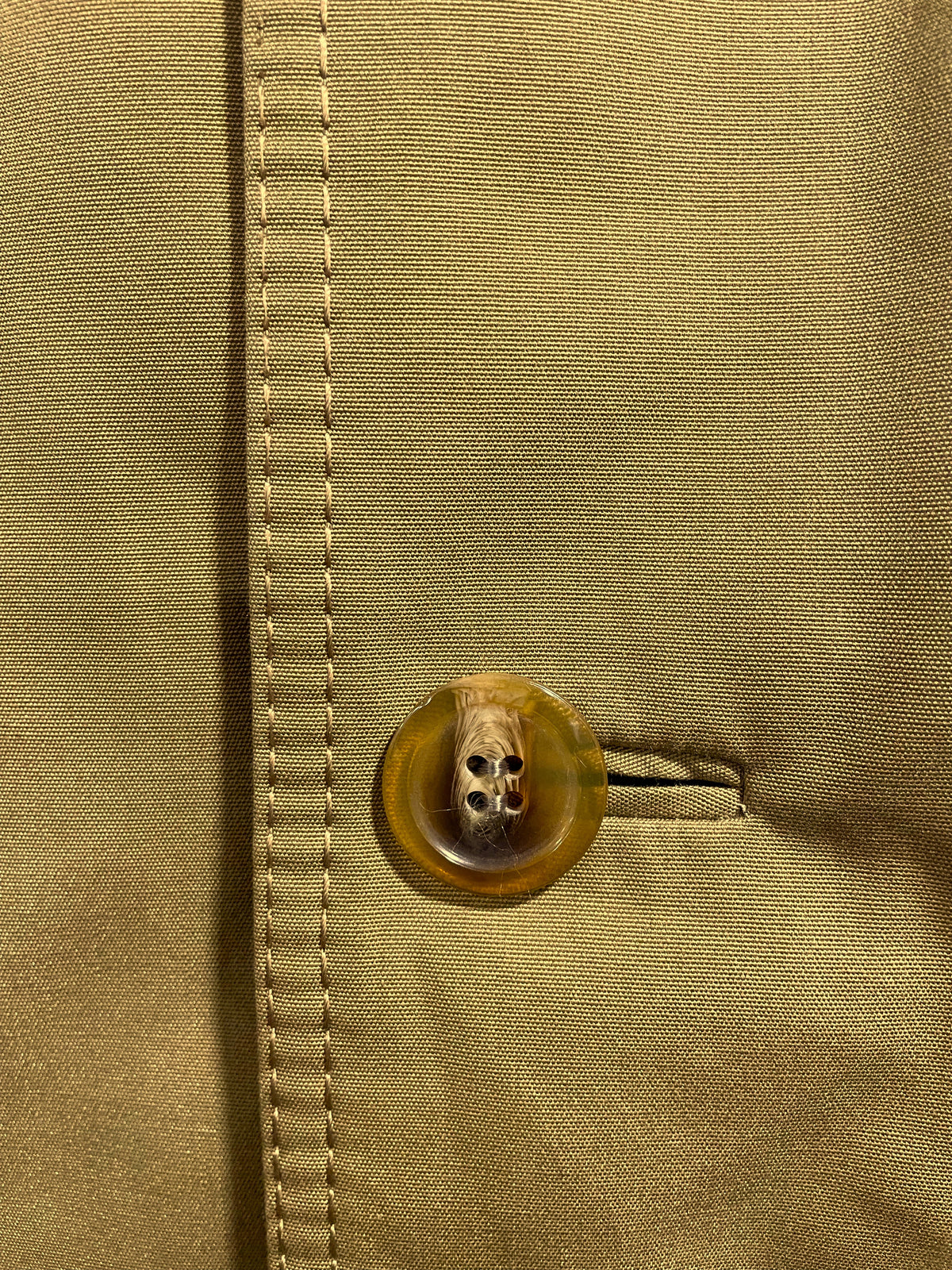Premium, Vintage Ανδρική Καμπαρντίνα BURBERRY Art. 8402 σε Μπεζ - Λαδί Χρώμα (Large)