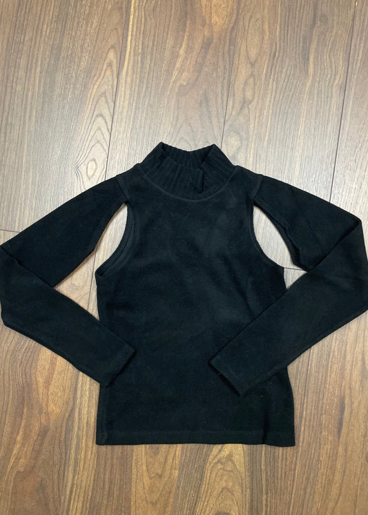 Dead Stock Γυναικεία Φλις Μπλούζα HYPER σε Μαύρο χρώμα (XS)