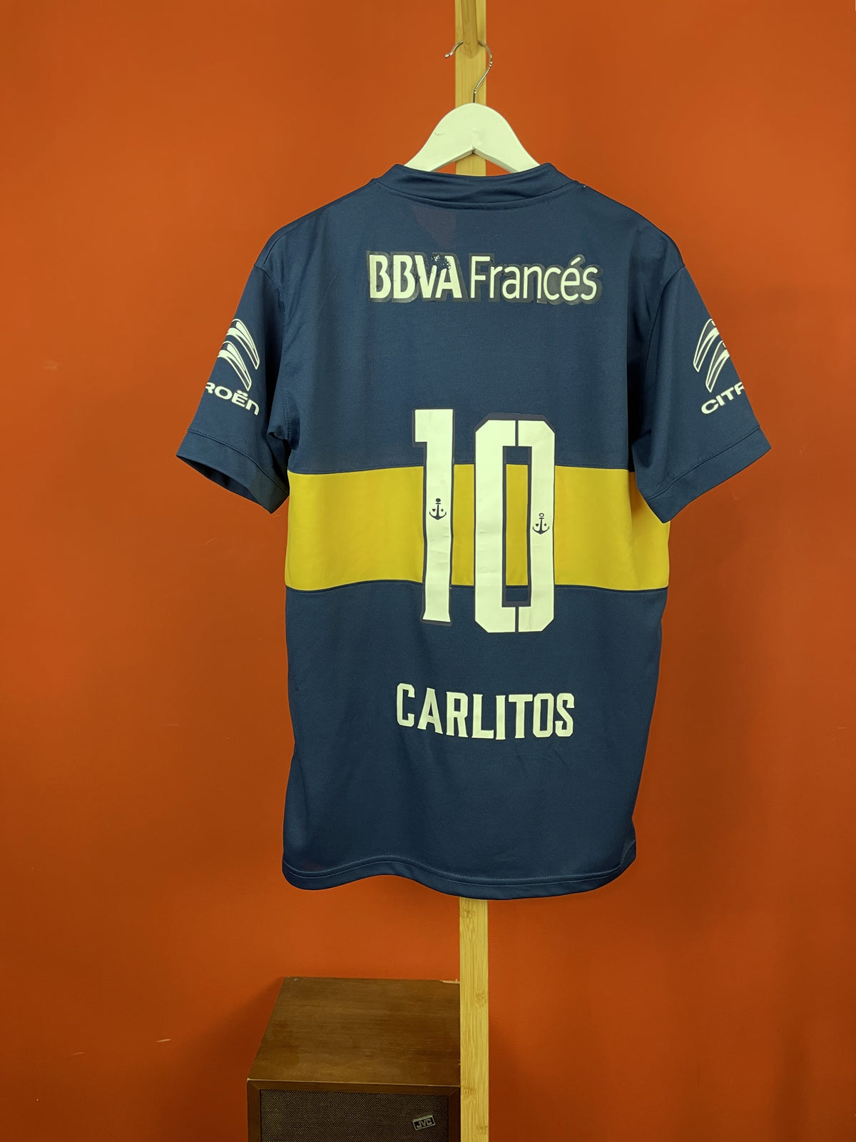 Ποδοσφαιρική Φανέλα Boca Juniors (2014-15) - Carlitos Tevez #10 (Fitted Large)