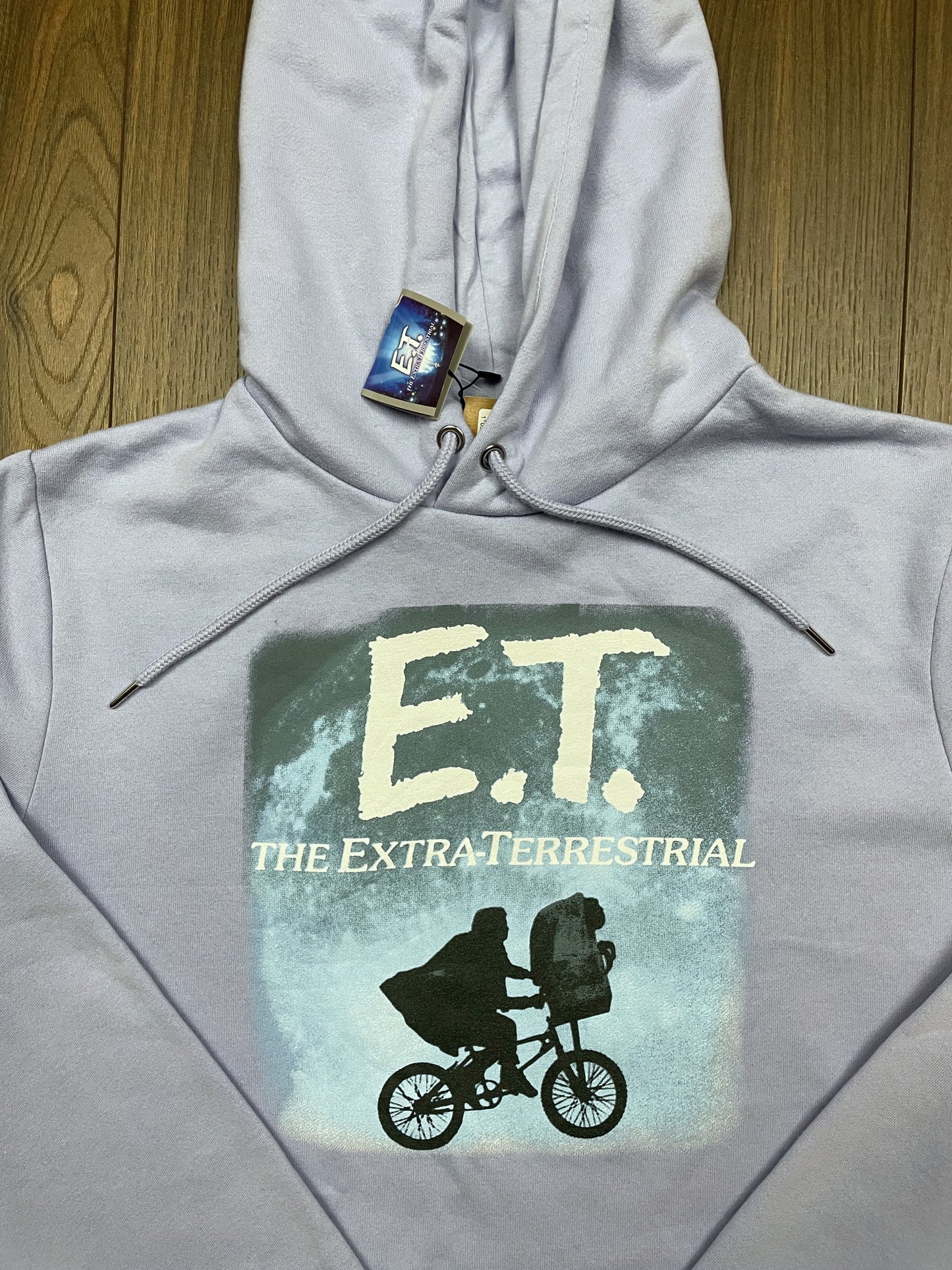 Stock Γυναικεία Φούτερ Μπλούζα / Hoodie E.T. σε Λιλά χρώμα (Large)