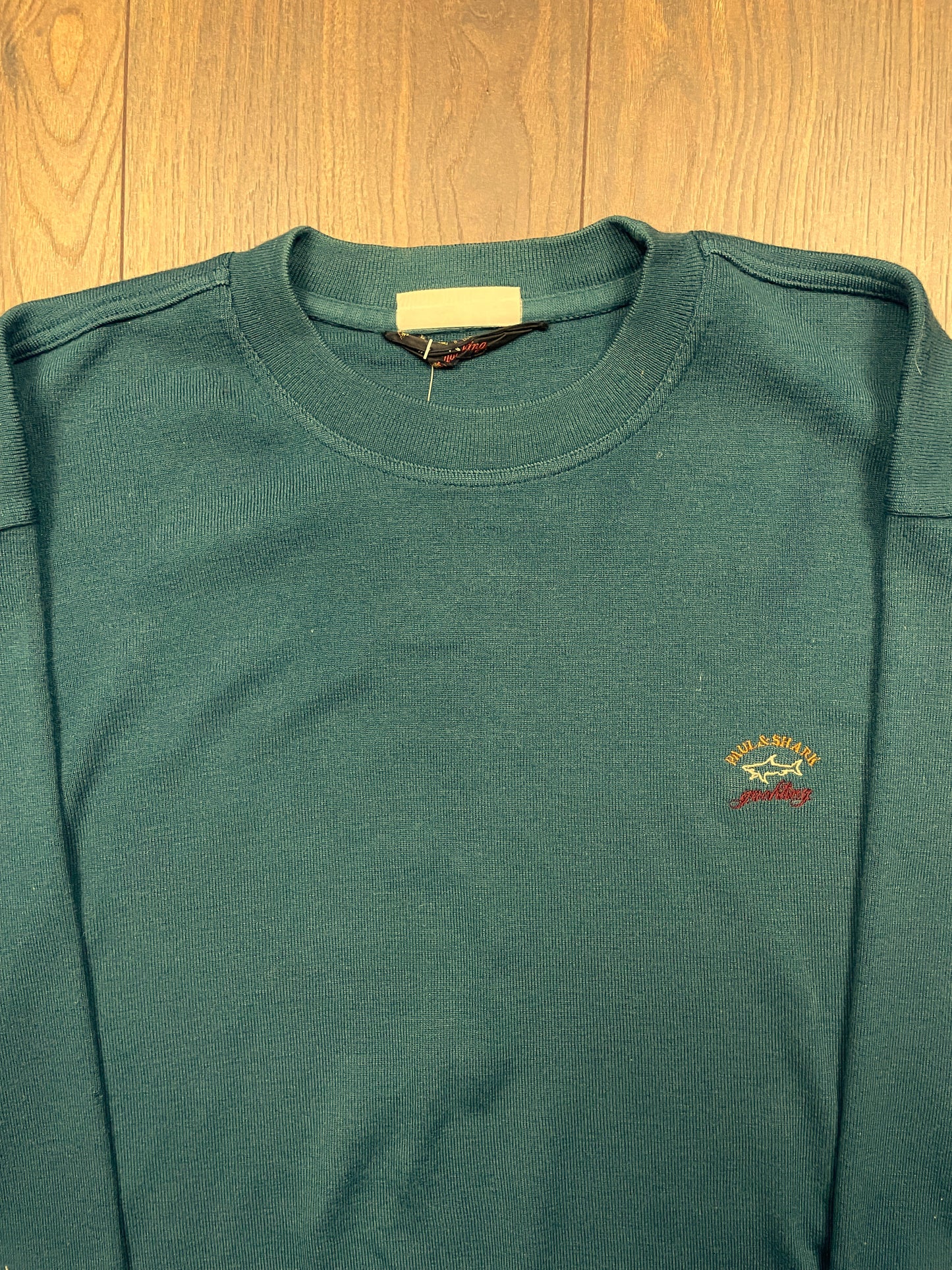 Ανδρική Πλεκτή Μπλούζα / Πουλόβερ PAUL & SHARK Yachting σε Πετρόλ χρώμα (XL)