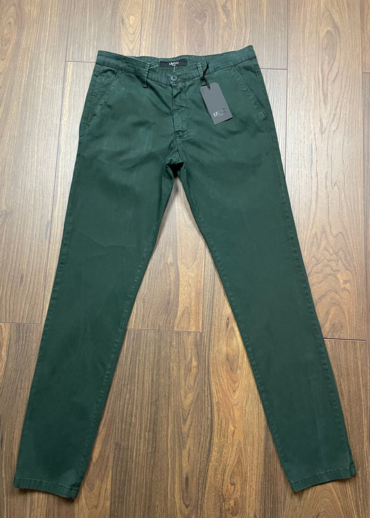 Stock Aνδρικό Παντελόνι LIU JO σε Κυπαρισσί χρώμα (Νο 36 -M)